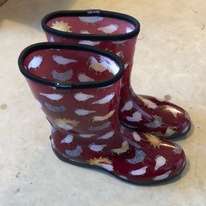 Rubber boots